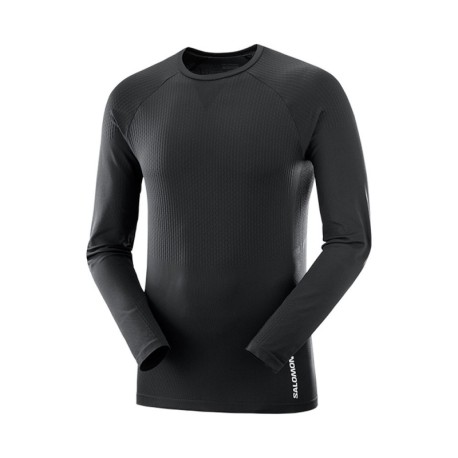 Salomon Maglia Trail Running Sense Deep Nero Uomo