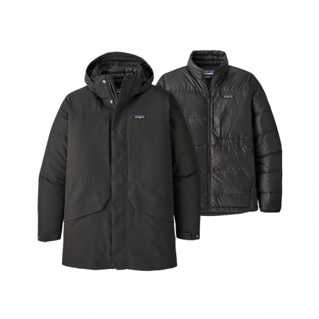 Patagonia Parka Tres 3 In 1 Nero Uomo