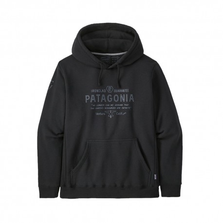 Patagonia Felpa Trekking Forge Mark Uprisal Hoody Nero Uomo