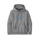 Patagonia Felpa Trekking Forge Mark Uprisal Hoody Gravel Heather Uomo