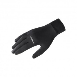 Salomon Guanti Running Cross Warm Deep Nero Uomo