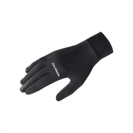 Salomon Guanti Running Cross Warm Deep Nero Uomo