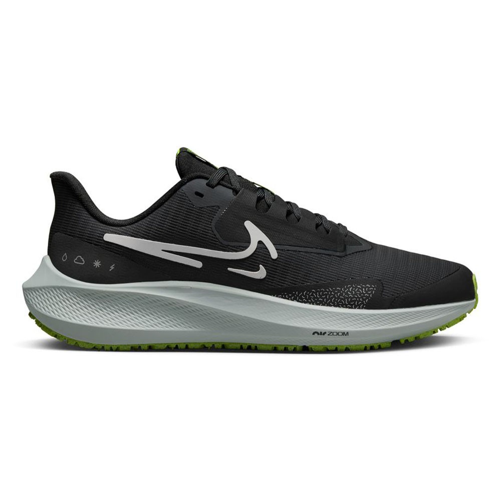 Nike Zoom Pegasus 39 Shield Nero Bianco - Scarpe Running Donna EUR 42 / US 10