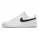 Nike Court Vision Low Next Nature Bianco Nero - Sneakers Donna