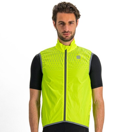 Sportful Reflex Giallo Fluo - Gilet Ciclismo Uomo