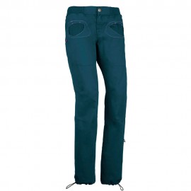 E 9 Pantaloni Onda Slim2 Blu Lake Donna
