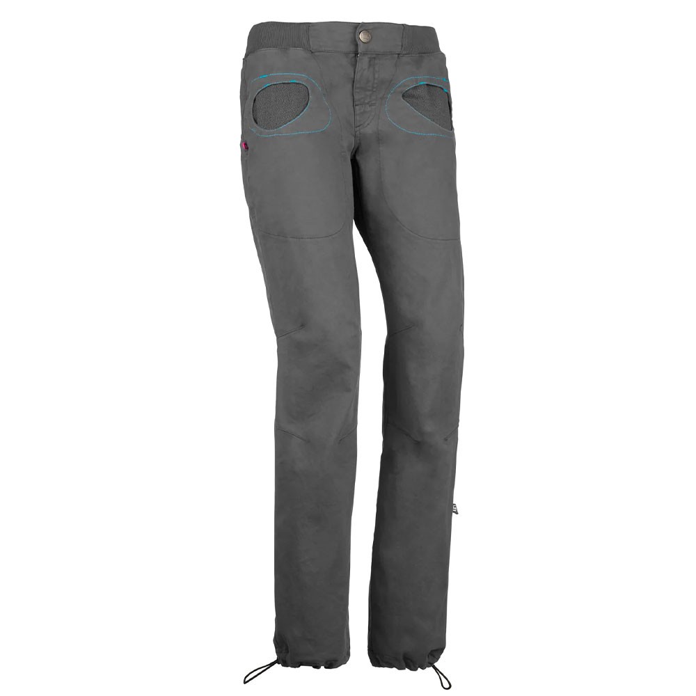 E 9 Pantaloni Onda Slim2 Grigio Donna XS