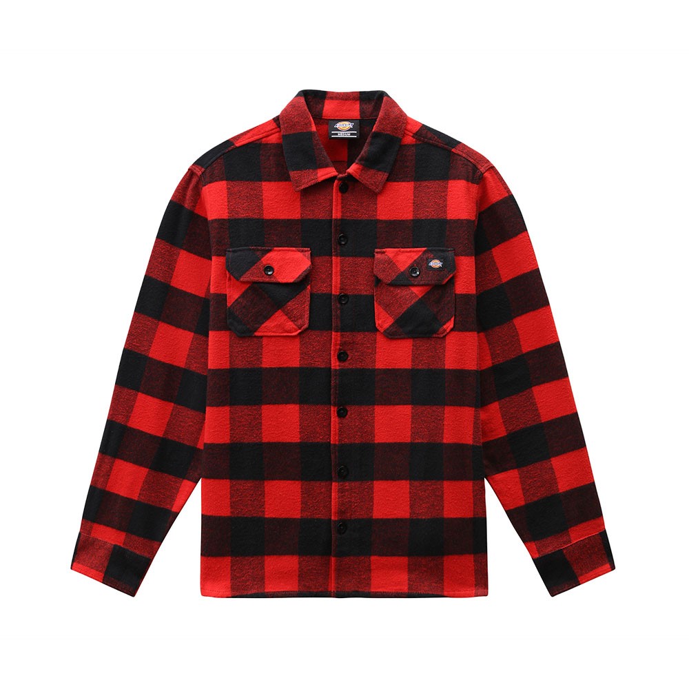 Dickies Camicia Sacramento Rosso Uomo M