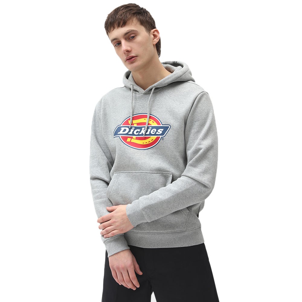 Dickies Felpa Con Cappuccio Logo Grigio Uomo Acquista online su
