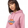 Dickies Felpa Con Cappuccio Rosa Donna