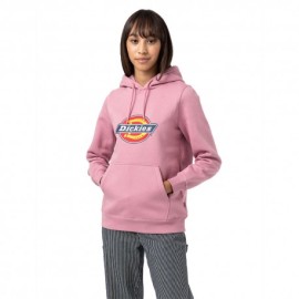 Dickies Felpa Con Cappuccio Rosa Donna