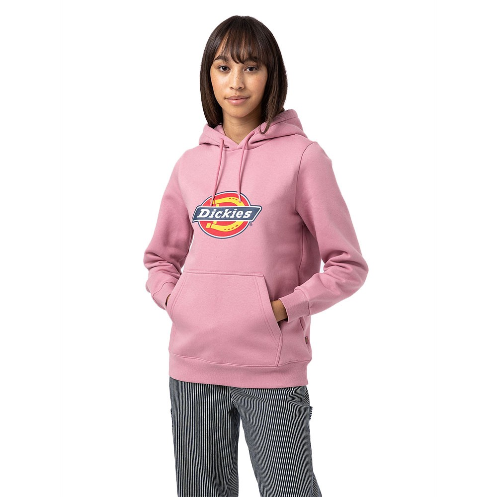 Image of Dickies Felpa Con Cappuccio Rosa Donna S