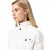 Dickies Felpa In Pile Bianco Donna