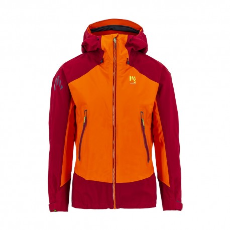 Karpos Giacca Strorm Evo Grenadine Biking Rosso Uomo