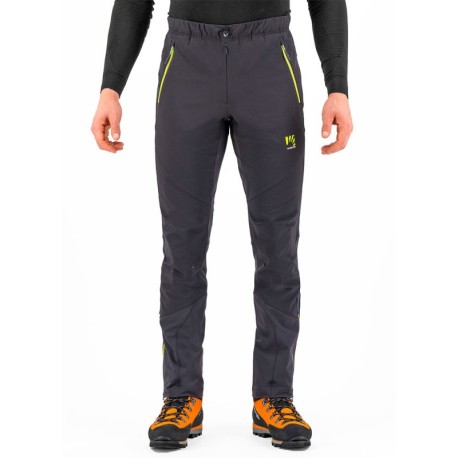 Karpos Pantaloni Cevedale Evo Nero Lime Verde Uomo