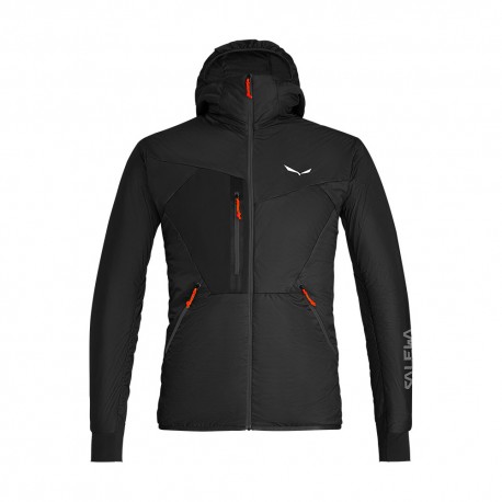Salewa Giacca Pedroc Hybrid Twr Hood Nero Out Uomo