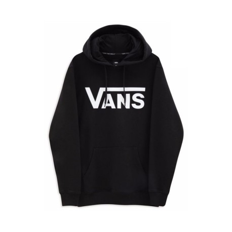 Vans Felpa Con Cappuccio Logo Nero Uomo