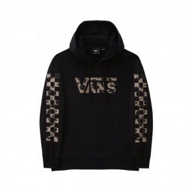 Vans Felpa Con Cappuccio Nero Donna