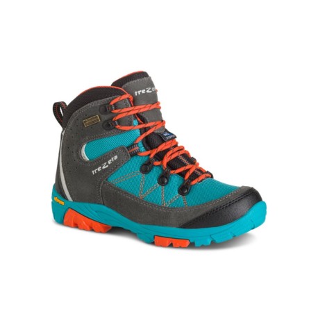 Trezeta Cyclone Waterproof Teal-Arancio - Pedule Trekking Bambino