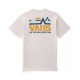 Vans T-Shirt Logo Mountain Bianco Uomo
