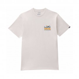 Vans T-Shirt Logo Mountain Bianco Uomo