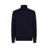 Sun 68 Maglione Dolcevita Blu Uomo
