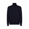 Sun 68 Maglione Dolcevita Blu Uomo