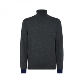 Maglione Dolcevita grigio scuro
