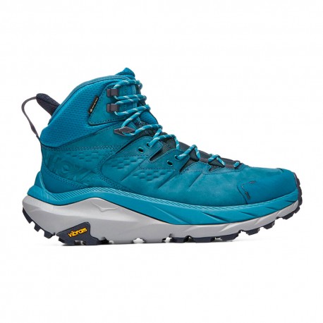 Hoka Kaha 2 Gore-Tex Blue Coral Blue Graphite - Pedule Trekking Uomo