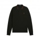 Fred Perry Polo Manica Lunga Logo Verde Uomo