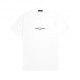 Fred Perry T-Shirt Logo Bianco Uomo