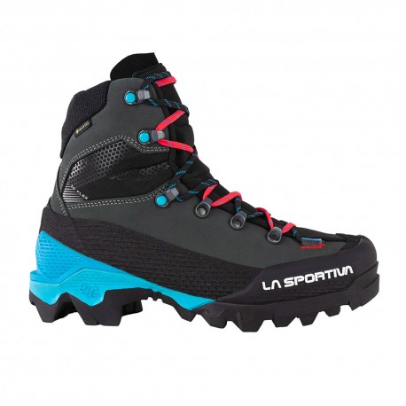 La Sportiva Aequilibrium Lt Nero Hibiscus - Scarponi Alpinismo Donna