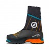 Scarpa Phantom Tech Nero-Bright Arancio - Scarponi Alpinismo Uomo