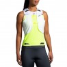 Brooks Giacca Running Run Visible Convertible Bianco Asphalt Nightlif Donna