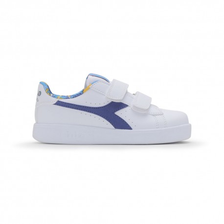 Diadora Game P Bugs Bunny Ps Bianco Blu - Sneakers Bambino