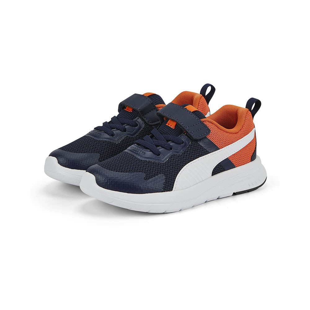 Puma Mesh Psv Blu Arancio - Sneakers Bambino EUR 28 / UK 10