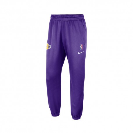 Nike Pantaloni Tuta Nba Lakers Spotlight Viola Giallo Uomo