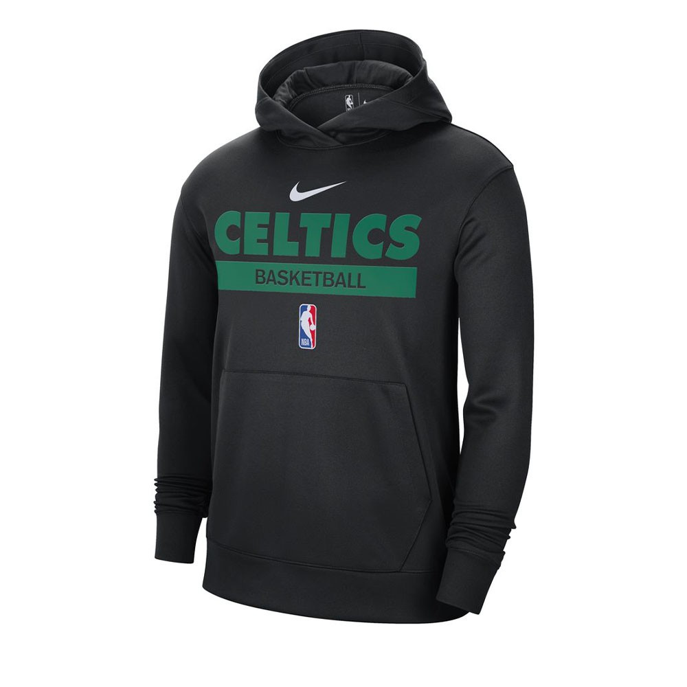 Nike Felpa Nba Celtics Spotlight Nero Verde Uomo M