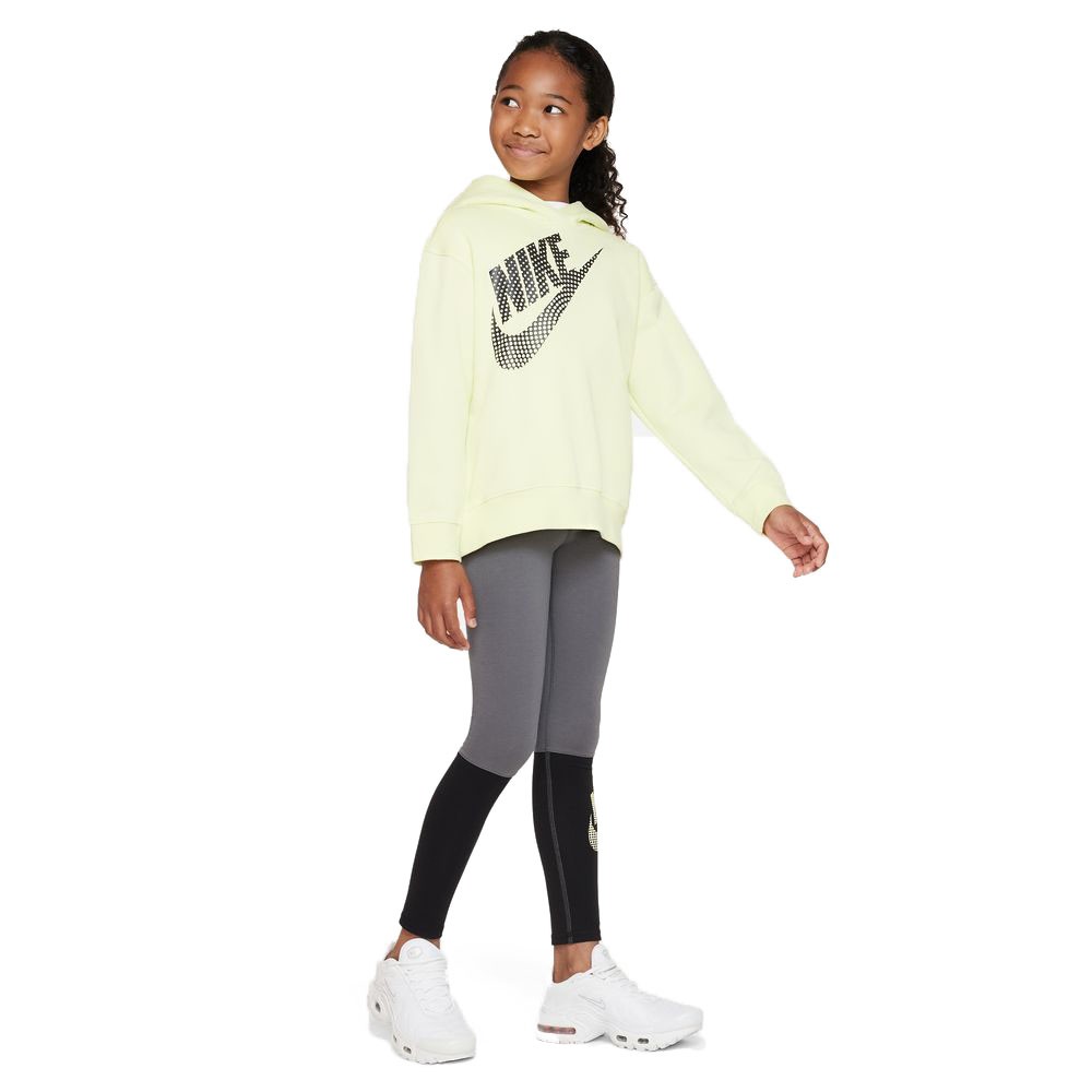 Image of Nike Felpa Palestra Crop Dance Pack Giallo Bambina XS