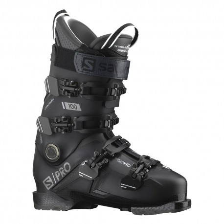 Salomon S Pro 100 Gw Nero Belluga - Scarponi Da Sci Uomo