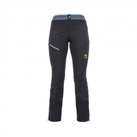 Karpos Pantaloni Sci Alpinismo Grandmont Skimo Nero Blu Atoll Donna