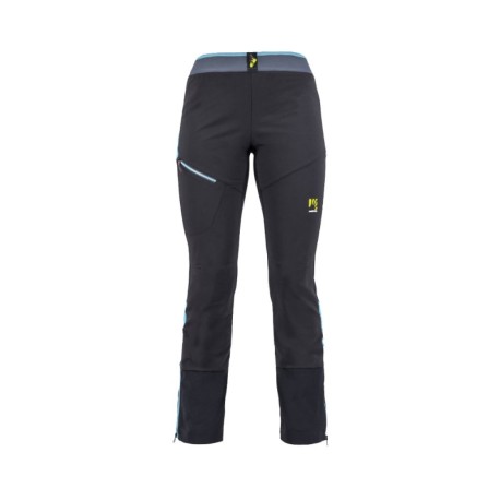 Karpos Pantaloni Sci Alpinismo Grandmont Skimo Nero Blu Atoll Donna