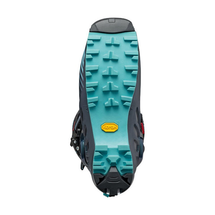 Scarpa F1 Anthracite-Aqua - Scarponi Sci Alpinismo Donna