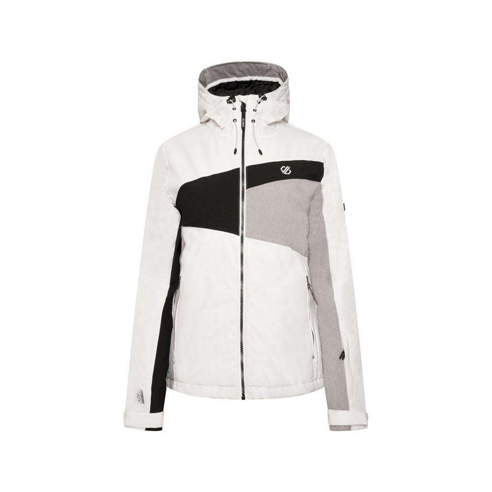 Image of Dare 2B Giacca Sci Ice Gleam Iii Bianco Nero Donna M/14