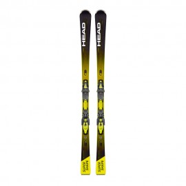 Head Supershape E-Speed+Pr12 Gw Nero Giallo - Sci Uomo
