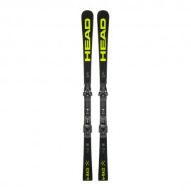 Head Wc Rebels E-Race+Ff St14 Nero Giallo - Sci Uomo