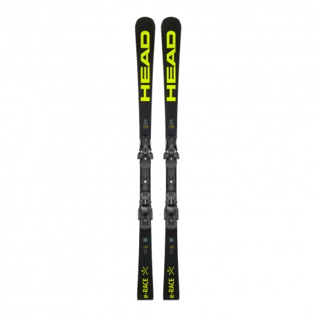 Head Wc Rebels E-Race+Ff St14 Nero Giallo - Sci Uomo
