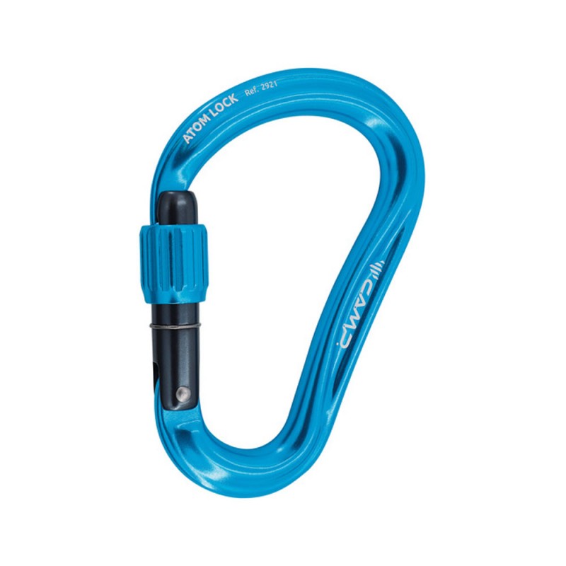 Set 20 Moschettoni In Alluminio 50 Mm - Portata 30 Kg, Chiusura A Molla, Per Escursionismo, Campeggio, Borracce, Zaini