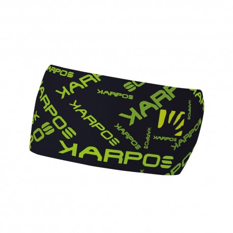 Karpos Fascia Testa Alpinismo Pelmo Nero Lime Verde
