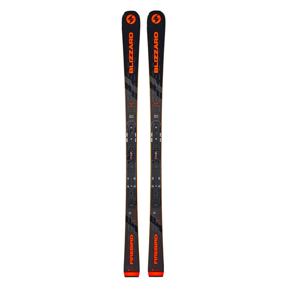 Blizzard Firebird Hrc+Pistonplate Nero Arancio - Sci Uomo 166 cm